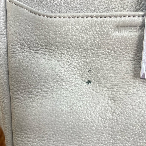 Aimee Kestenberg grey leather backpack main image 9